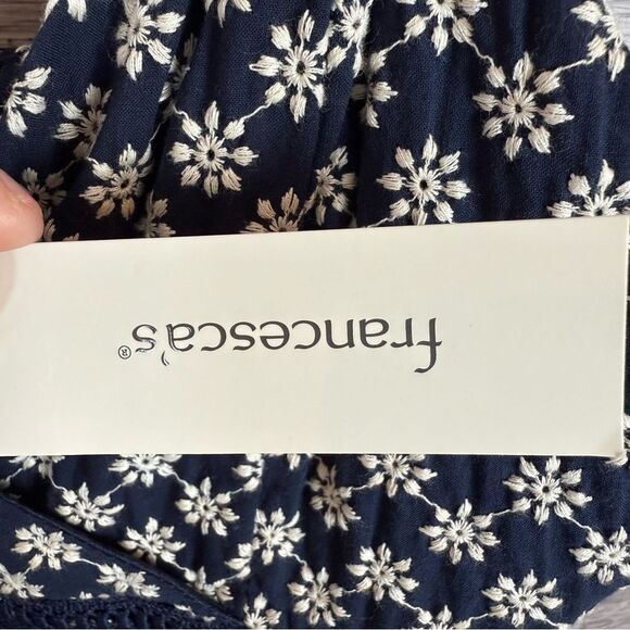 Trixxi Black and White Patterned Mini Dress with Crocheted Bodice - Picture 5 of 5